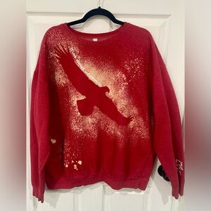 Shining Bear Designs Eagle Graphic Sweatshirt